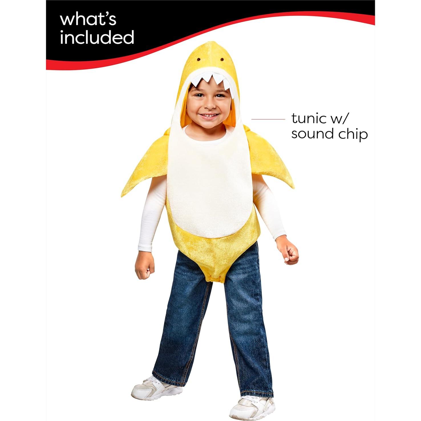 Disfraz Baby Shark Rubies para Niños Pequeños con Sonido