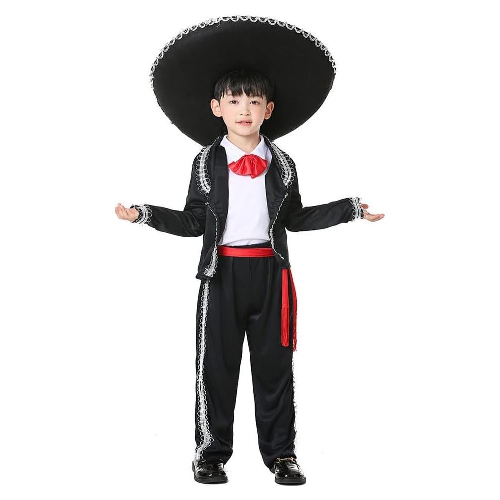 Disfraz Tradicional Mexicano para Niños Mariachi XL