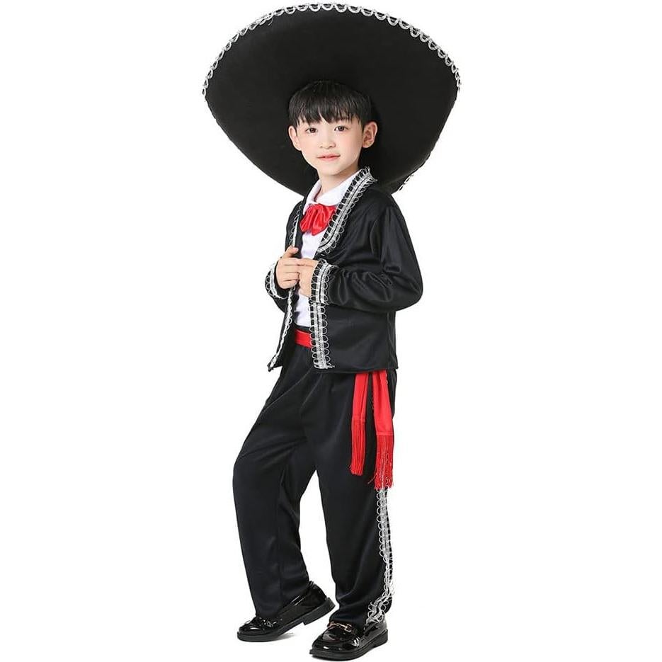 Disfraz Tradicional Mexicano para Niños Mariachi XL