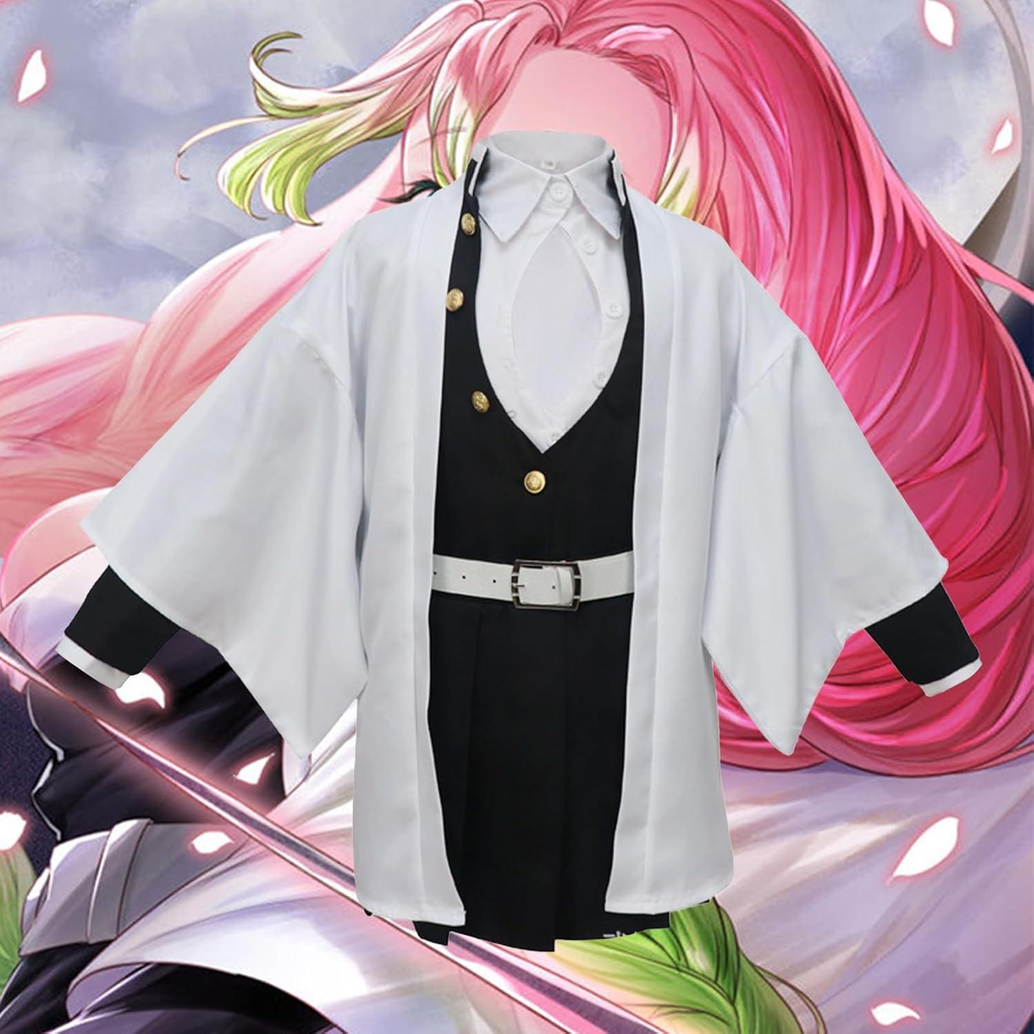 Disfraz de Cosplay Mitsuri Kanroji para Niñas - Kimono