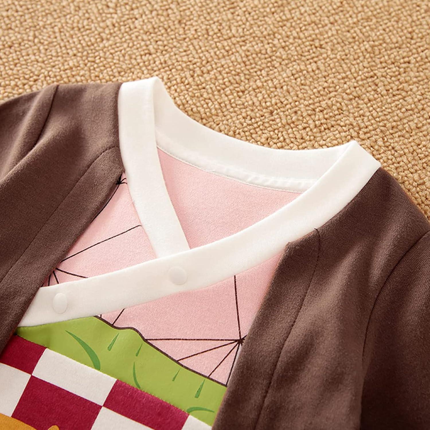 Mono de Algodón para Bebé RELABTABY 6-9 Meses Anime