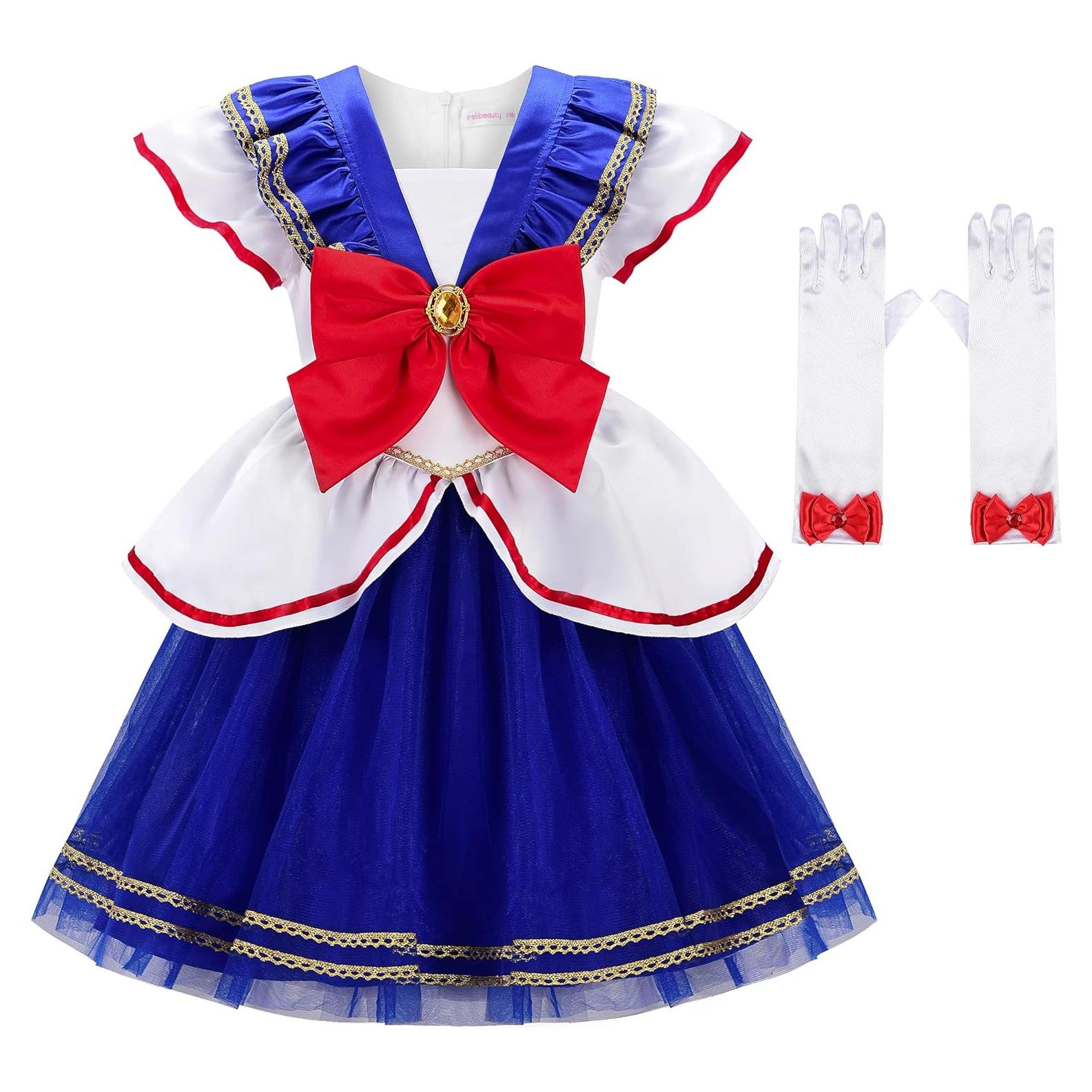 Disfraz Marinera Niñas Reliparty Vestido Azul 3T