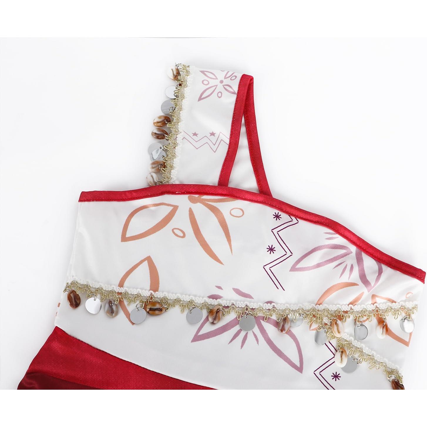 COTRIO Vestido de Princesa para Niñas 7-8 Años Disfraz