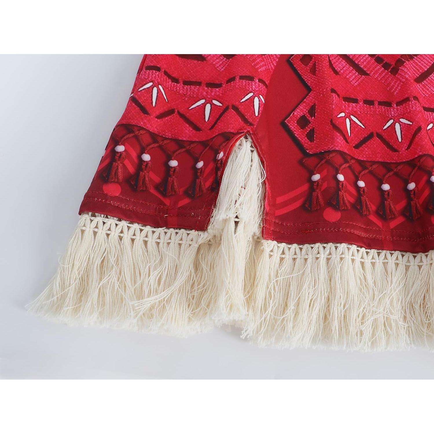 COTRIO Vestido de Princesa para Niñas 7-8 Años Disfraz