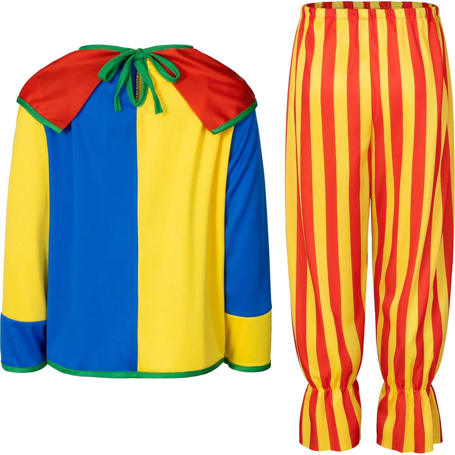 Disfraz de Payaso para Niños Yoroka 5 Piezas Circo