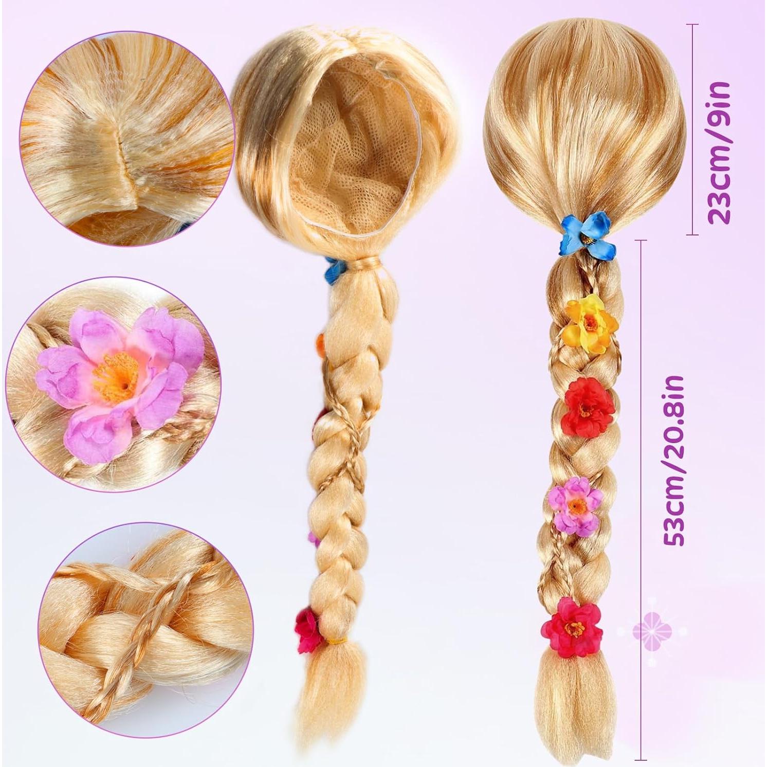 Disfraz de Princesa Rapunzel G.C. con Accesorios 21 Pcs