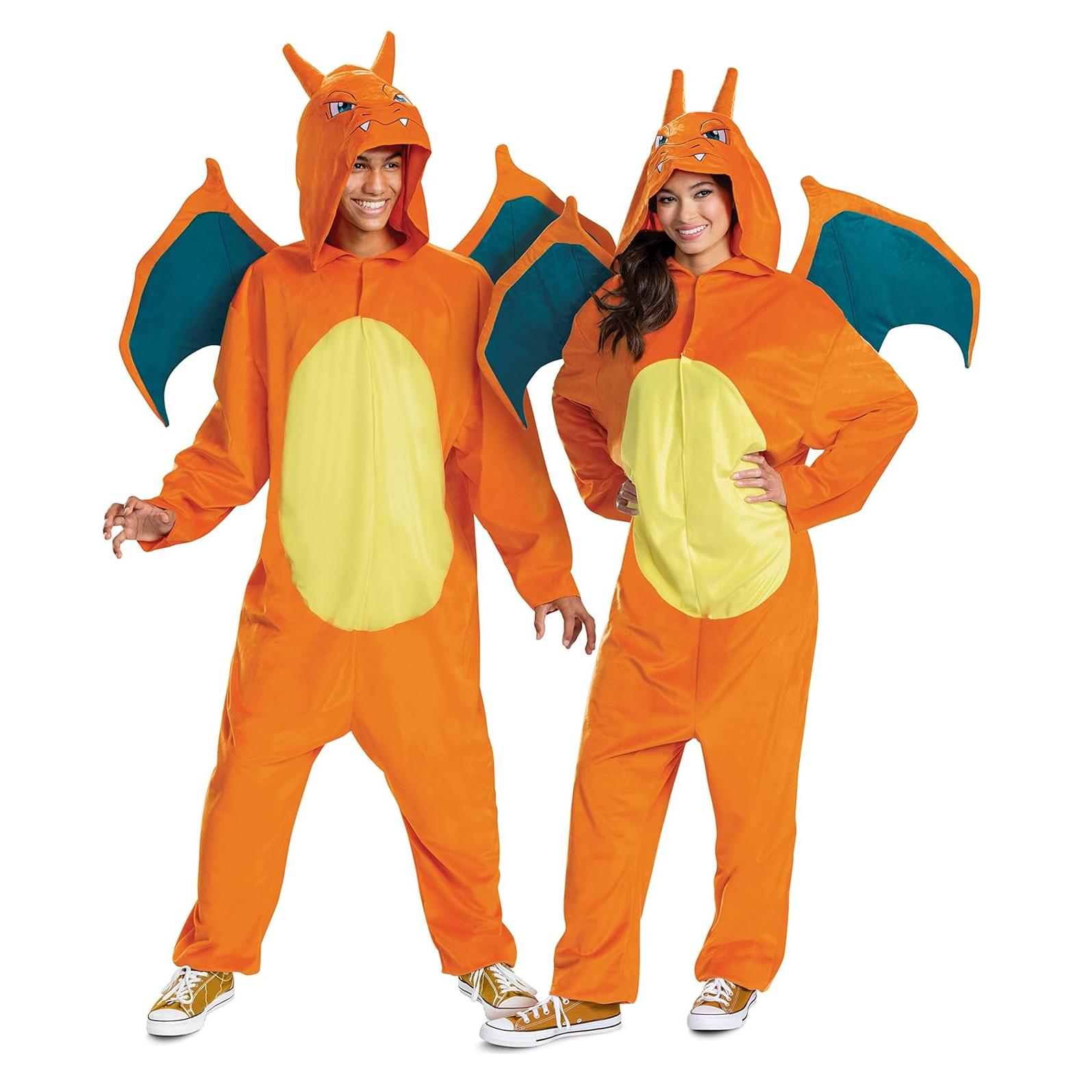 Disfraz de Charizard para adultos Disguise lujo con alas