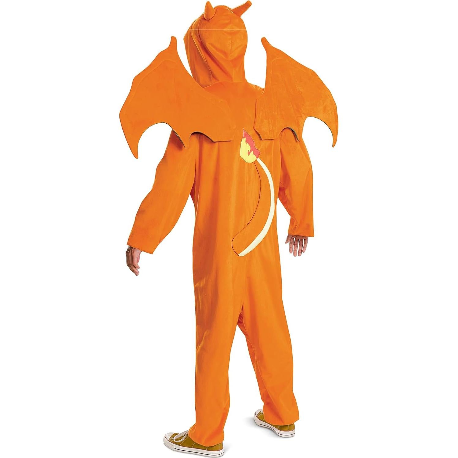 Disfraz de Charizard para adultos Disguise lujo con alas