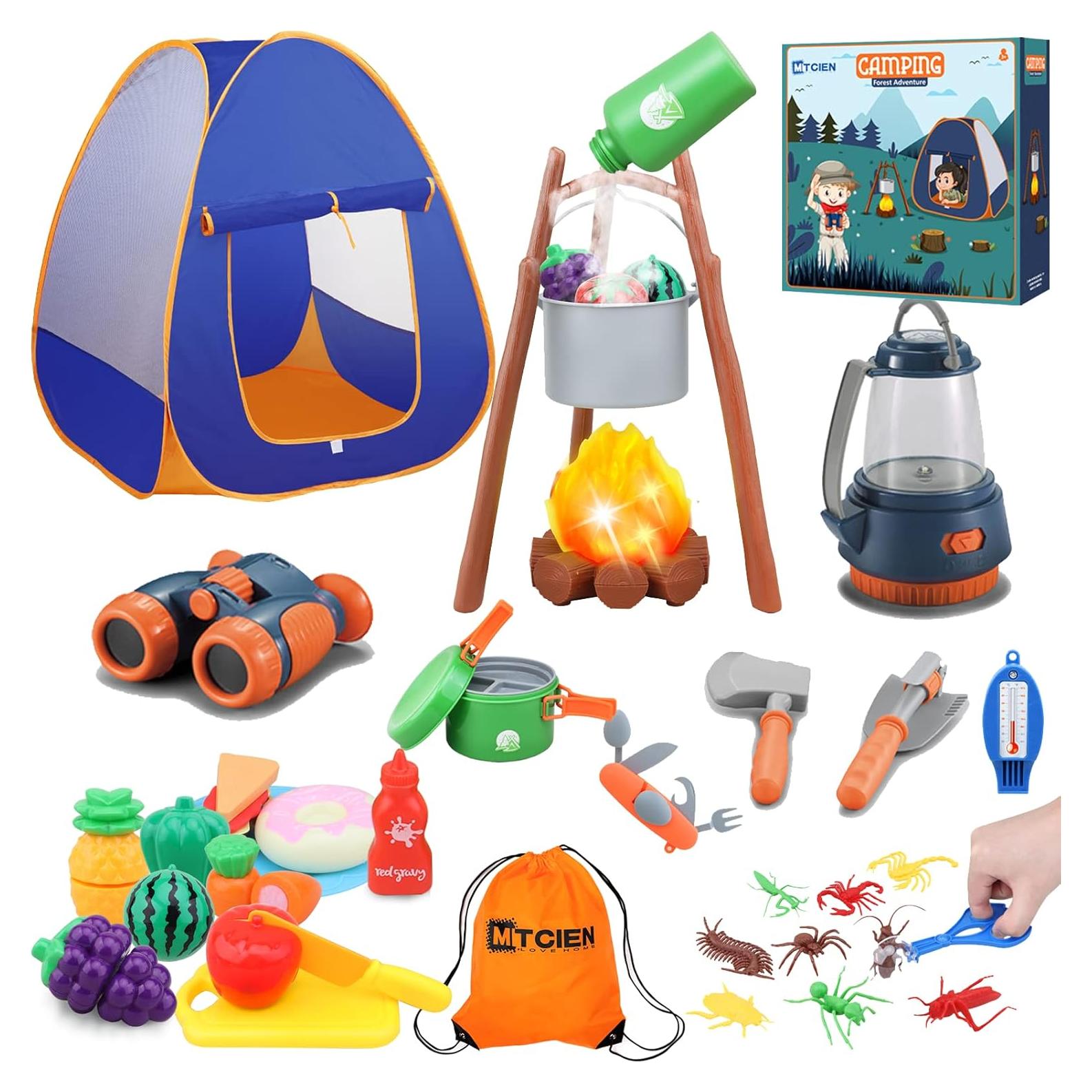 Conjunto de Juguetes de Camping Mitcien para Niños 3-6 Años