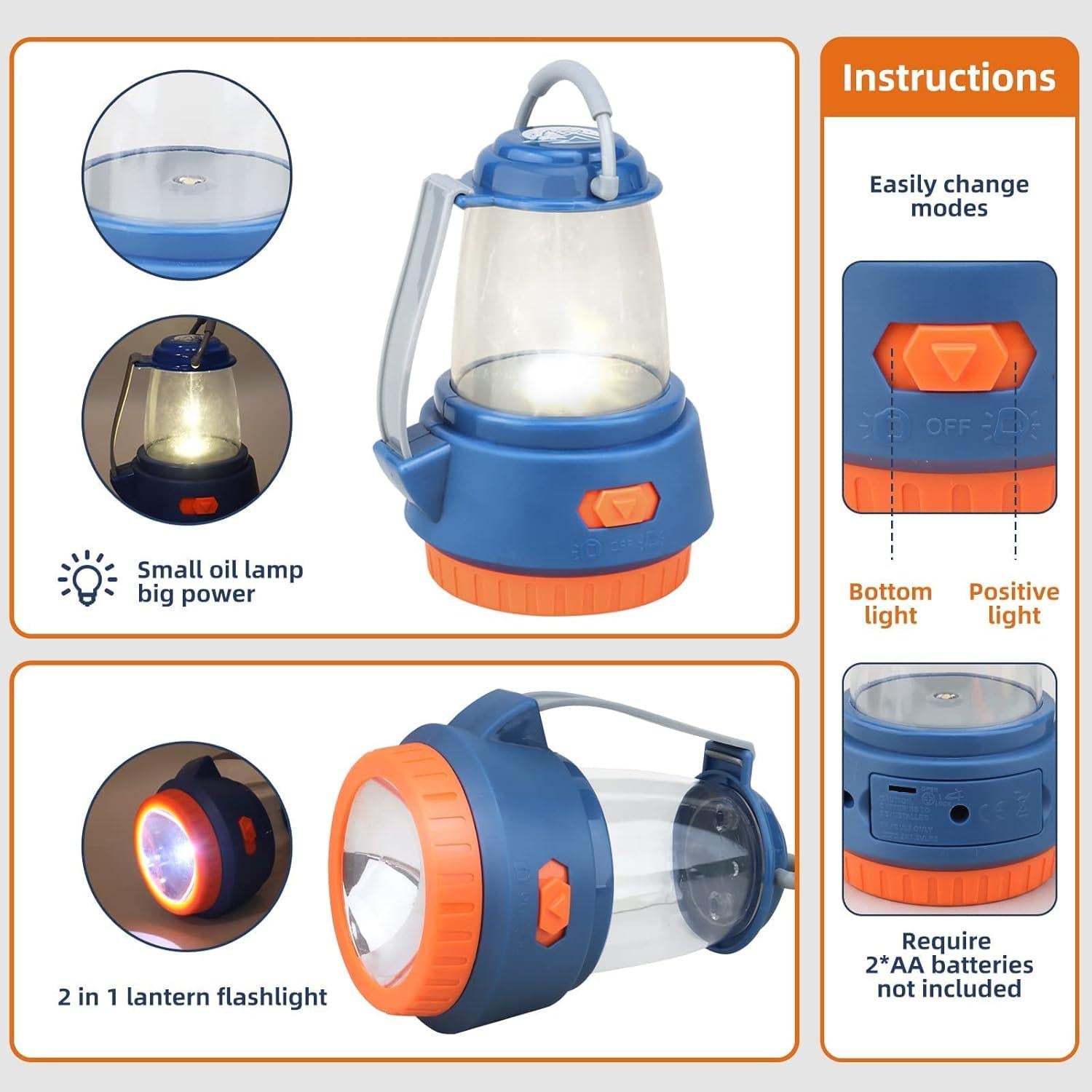 Conjunto de Juguetes de Camping Mitcien para Niños 3-6 Años