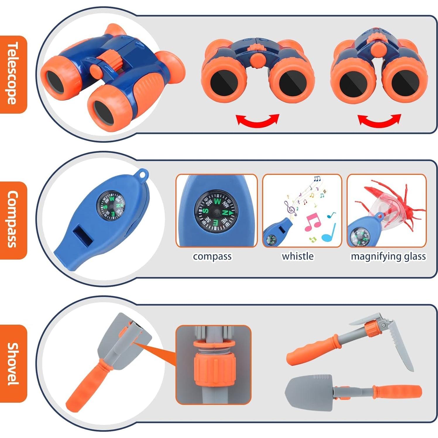 Conjunto de Juguetes de Camping Mitcien para Niños 3-6 Años