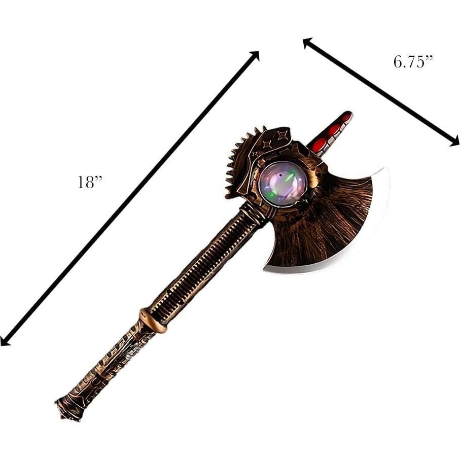 Juguete Hacha Medieval blinkee con Luces y Sonidos 45.72 cm