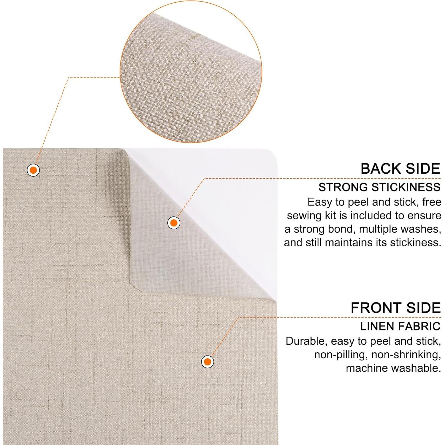 Parche de Reparación Autoadhesivo HARFINGTON 20x30 cm Beige