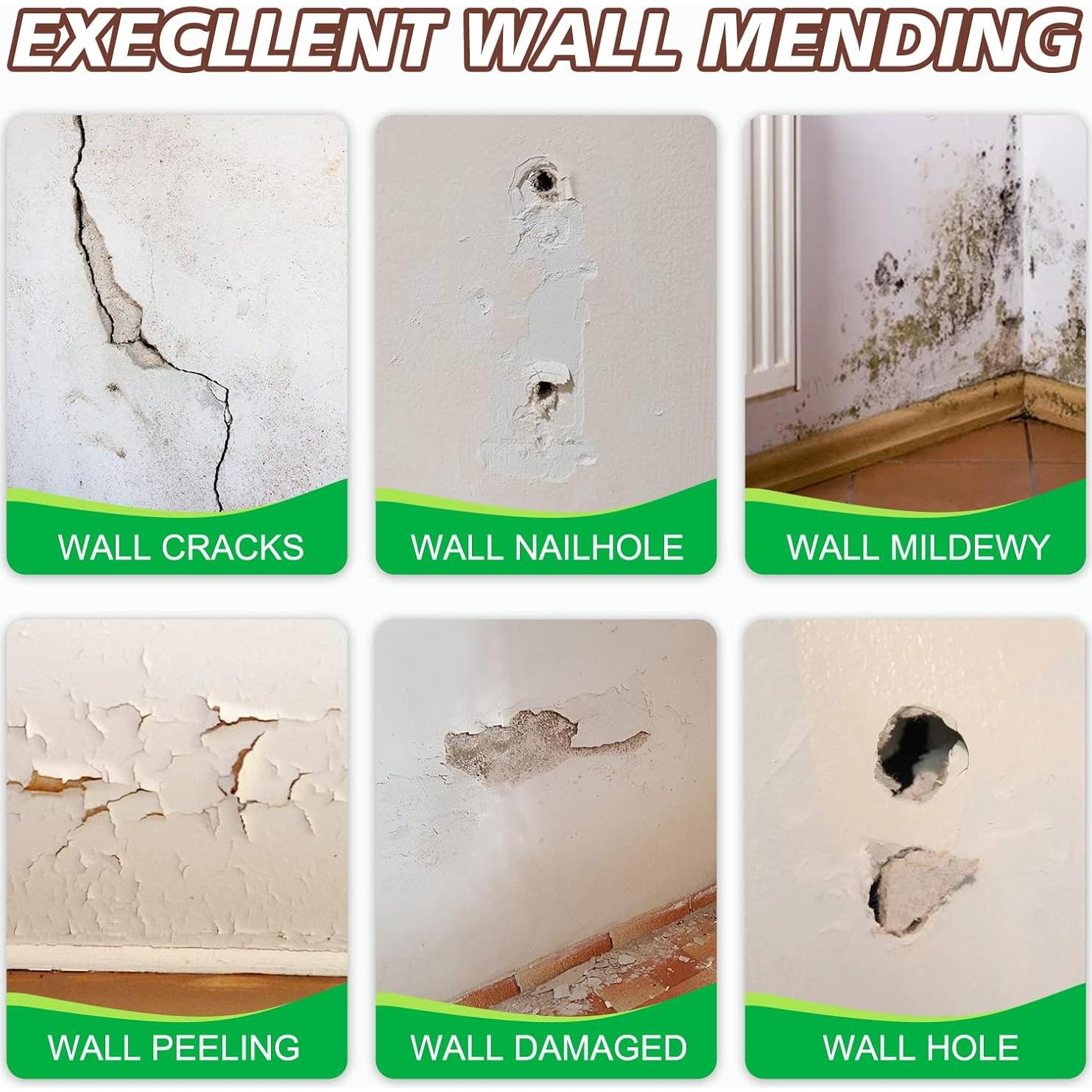 Kit de Reparación de Pared WDSHCR 200g 2 Piezas Impermeable