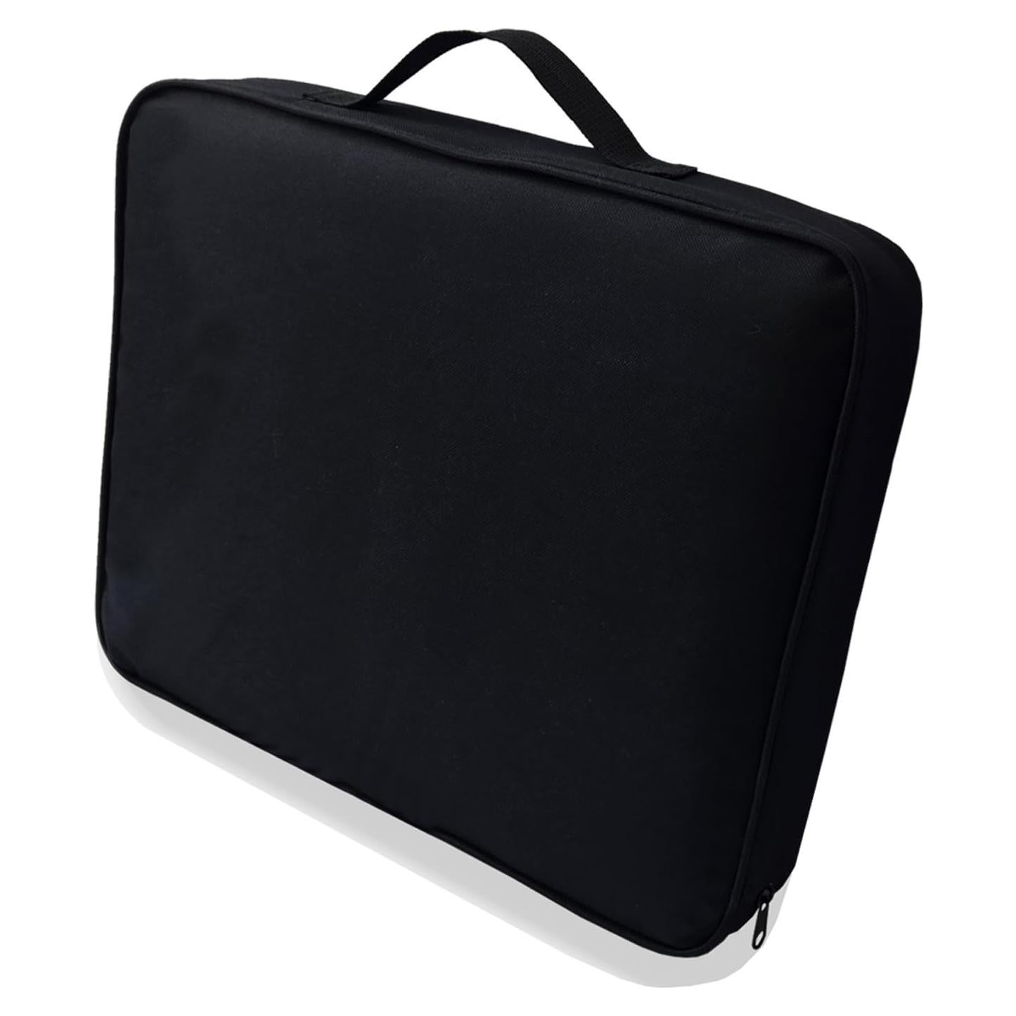 Cojín Impermeable ZOMPAKER para Estadio 42x34x6 cm Negro