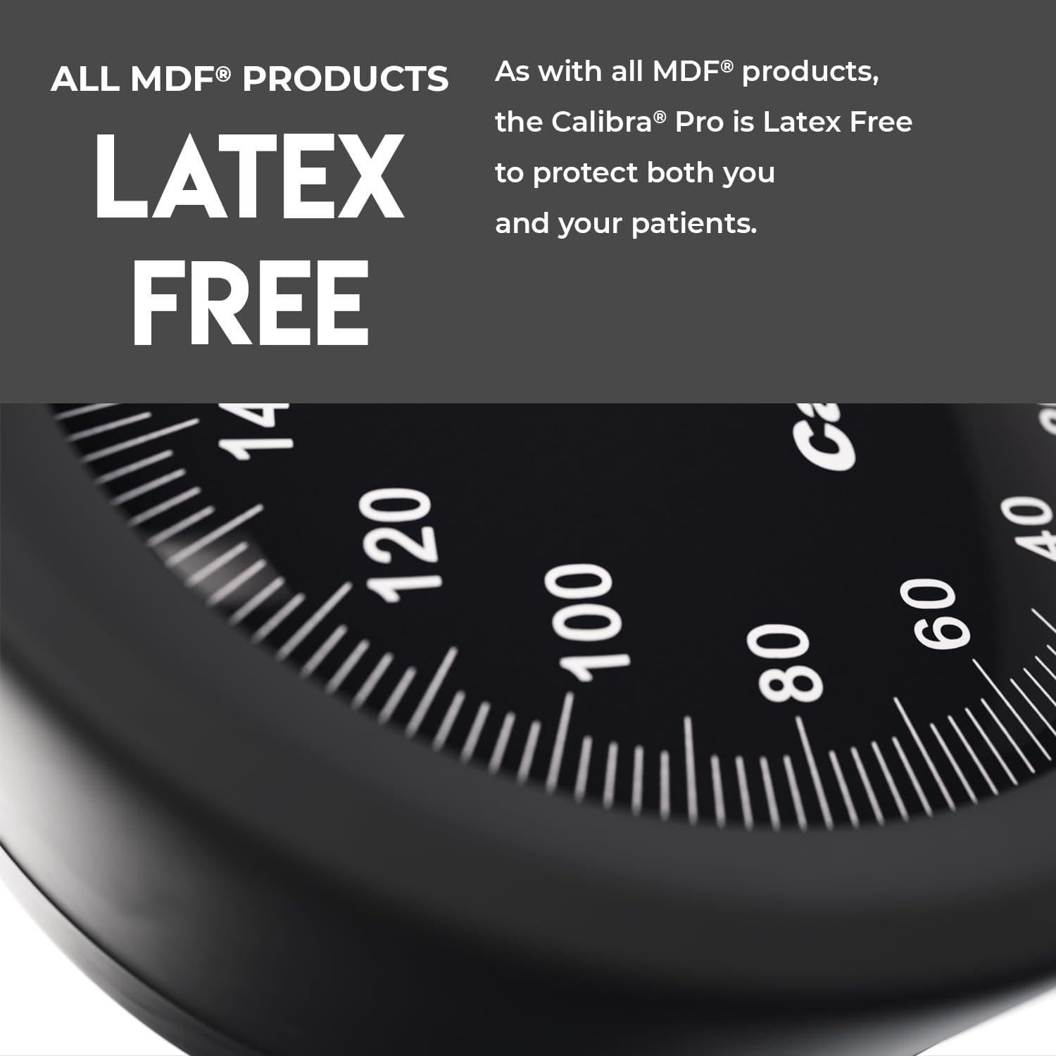 Manómetro Aneroid MDF Instruments Gran Tamaño Adulto Negro