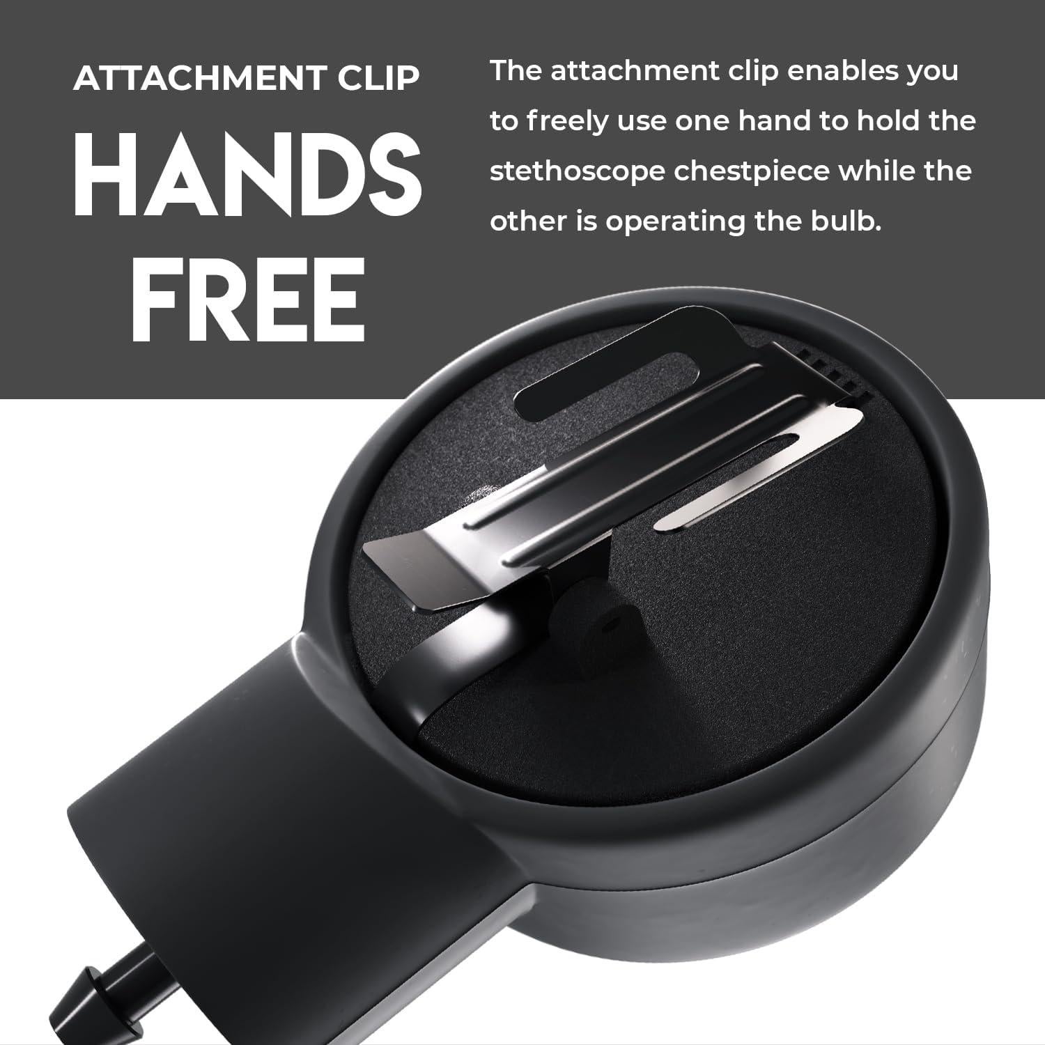 Manómetro Aneroid MDF Instruments Gran Tamaño Adulto Negro