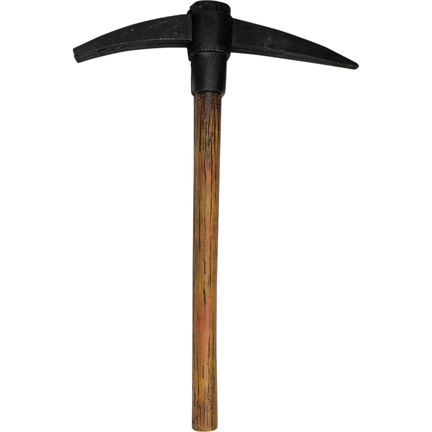 Boland 72068 - Pickaxe for Fancy Dress Costumes, Length 51 cm, Decoration, Costume Accessory for Carnival or Halloween, Toy Weapon