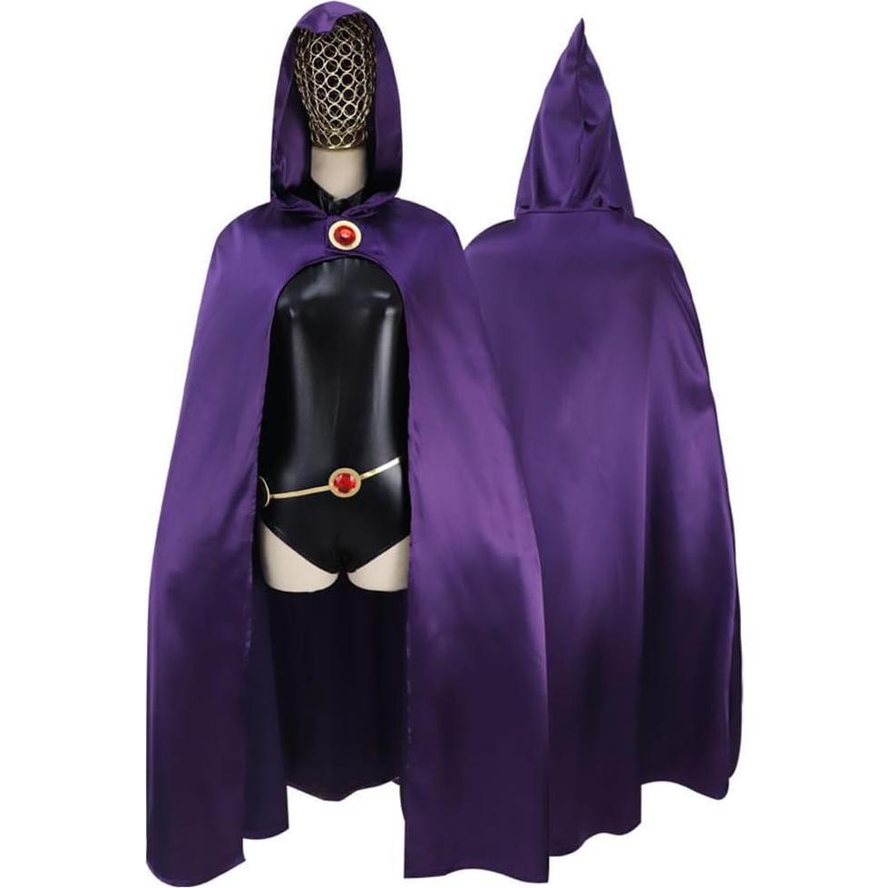 Disfraz de Cosplay Raven Completo Adulto Unisex Morado