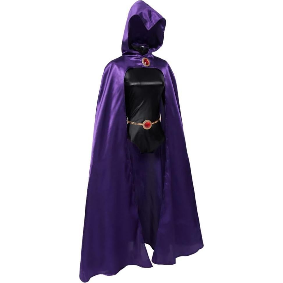 Disfraz de Cosplay Raven Completo Adulto Unisex Morado