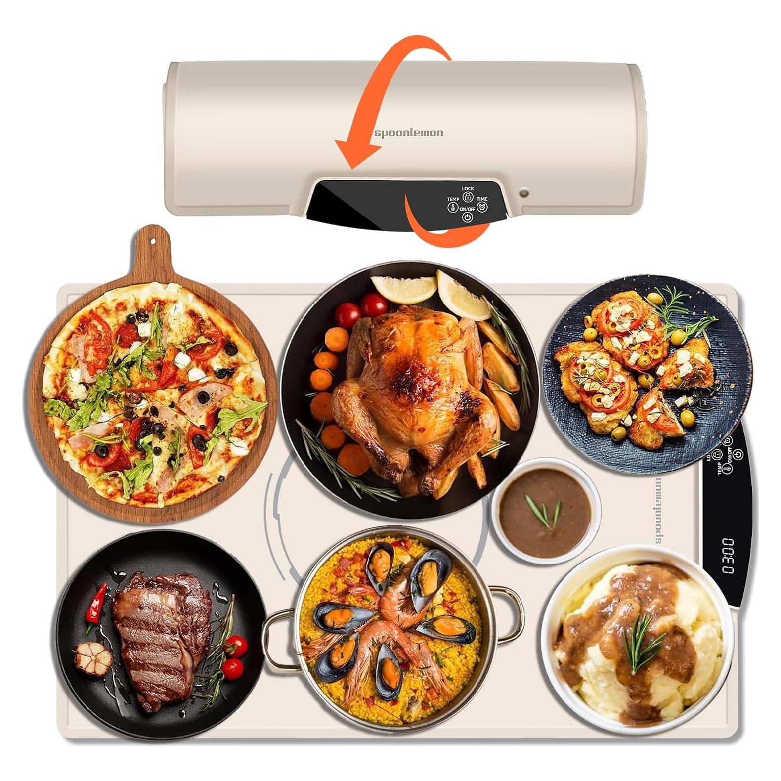 Alfombrilla Calentadora Eléctrica Spoonlemon 61x40 cm Ajustable