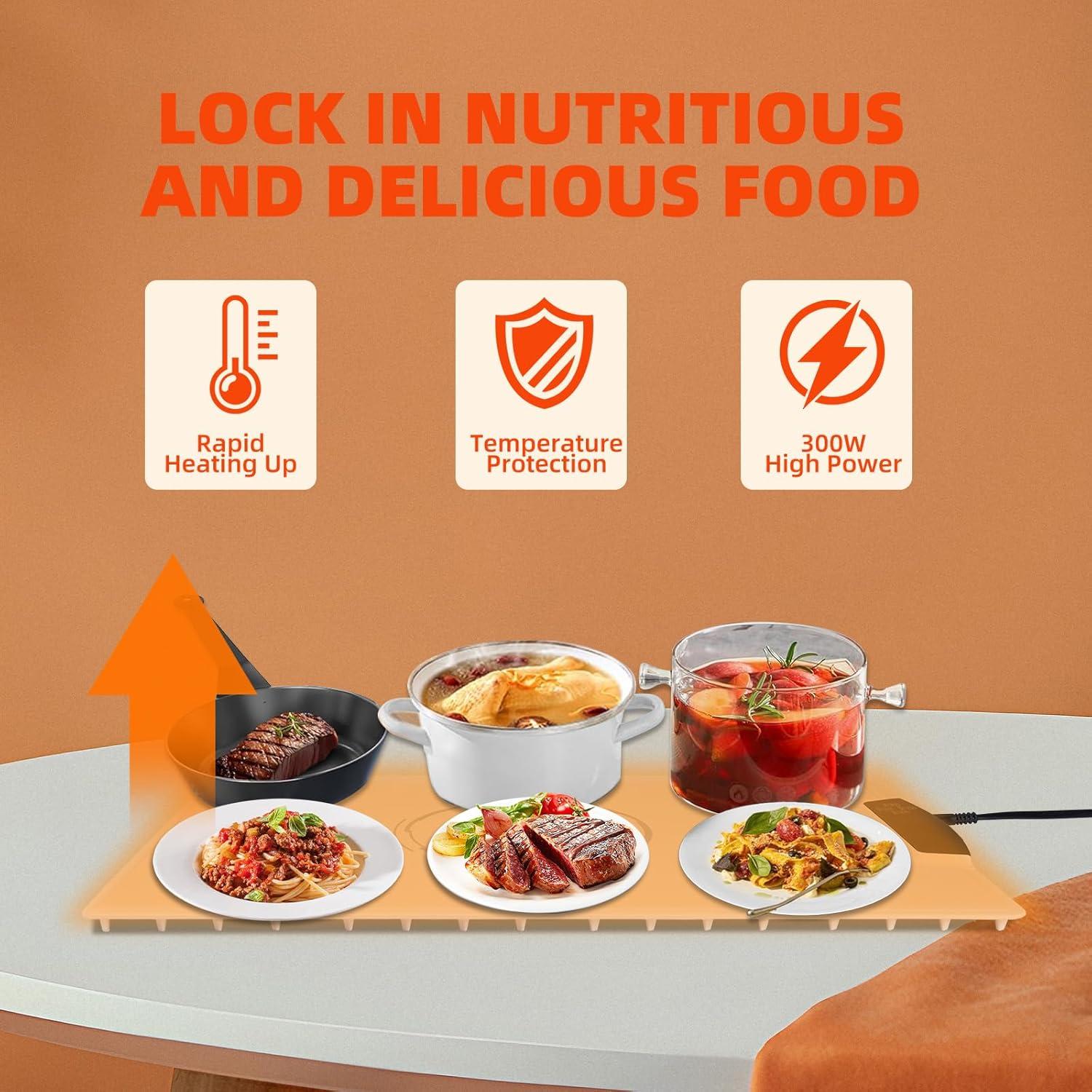 Alfombrilla Calentadora Eléctrica Spoonlemon 61x40 cm Ajustable