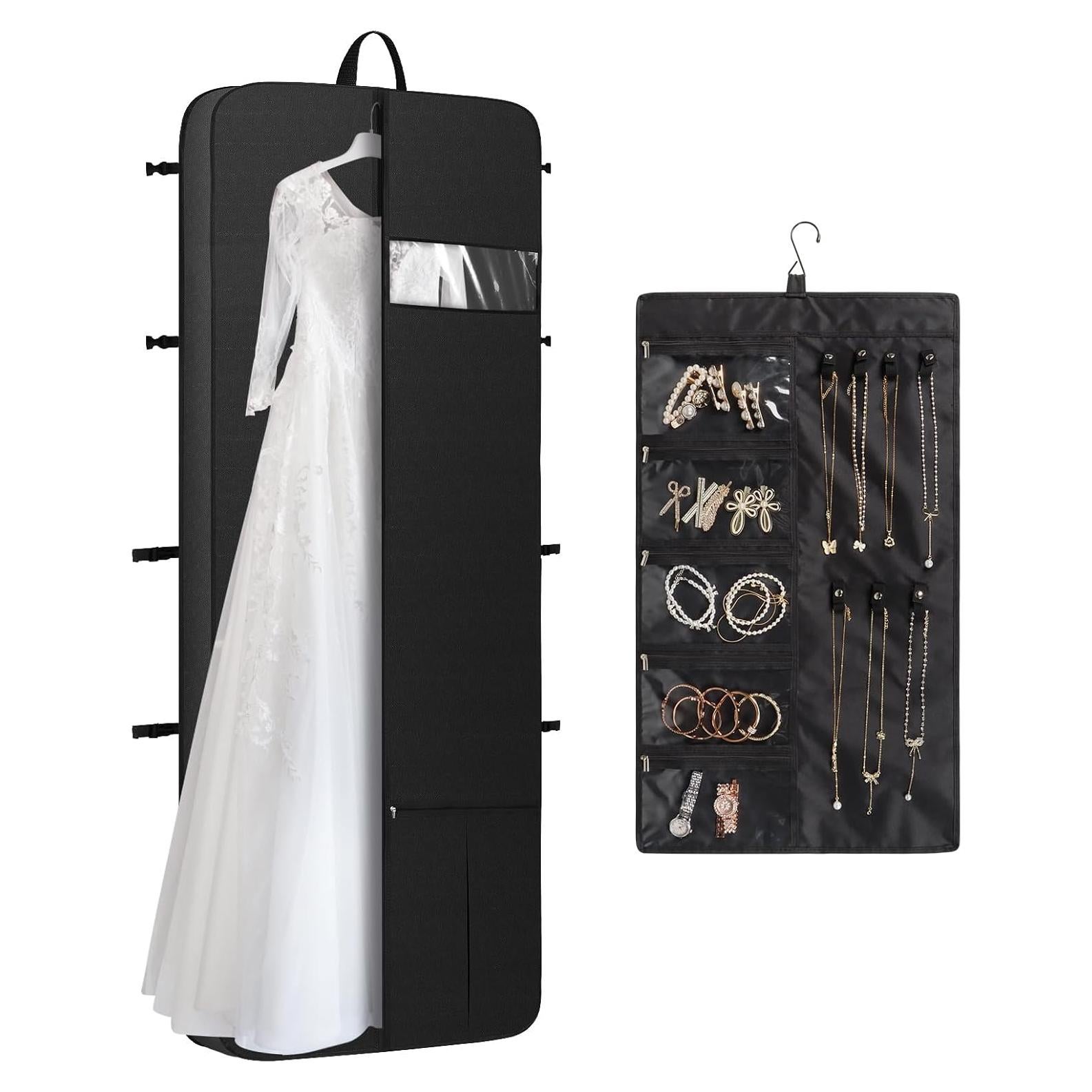 Bolsa de Vestido de Novia KEEGH 72" con Organizador de Joyería