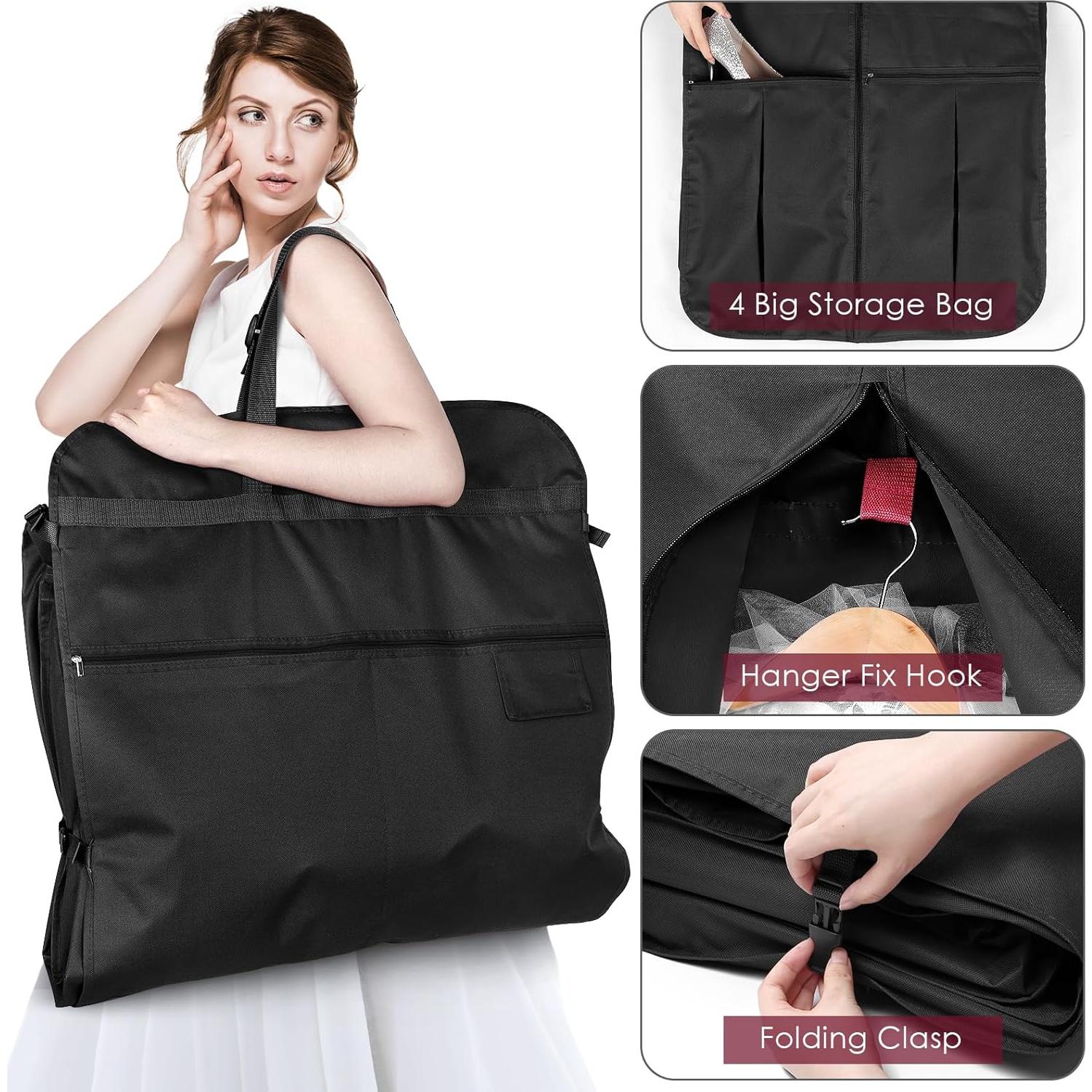 Bolsa de Vestido de Novia KEEGH 72" con Organizador de Joyería