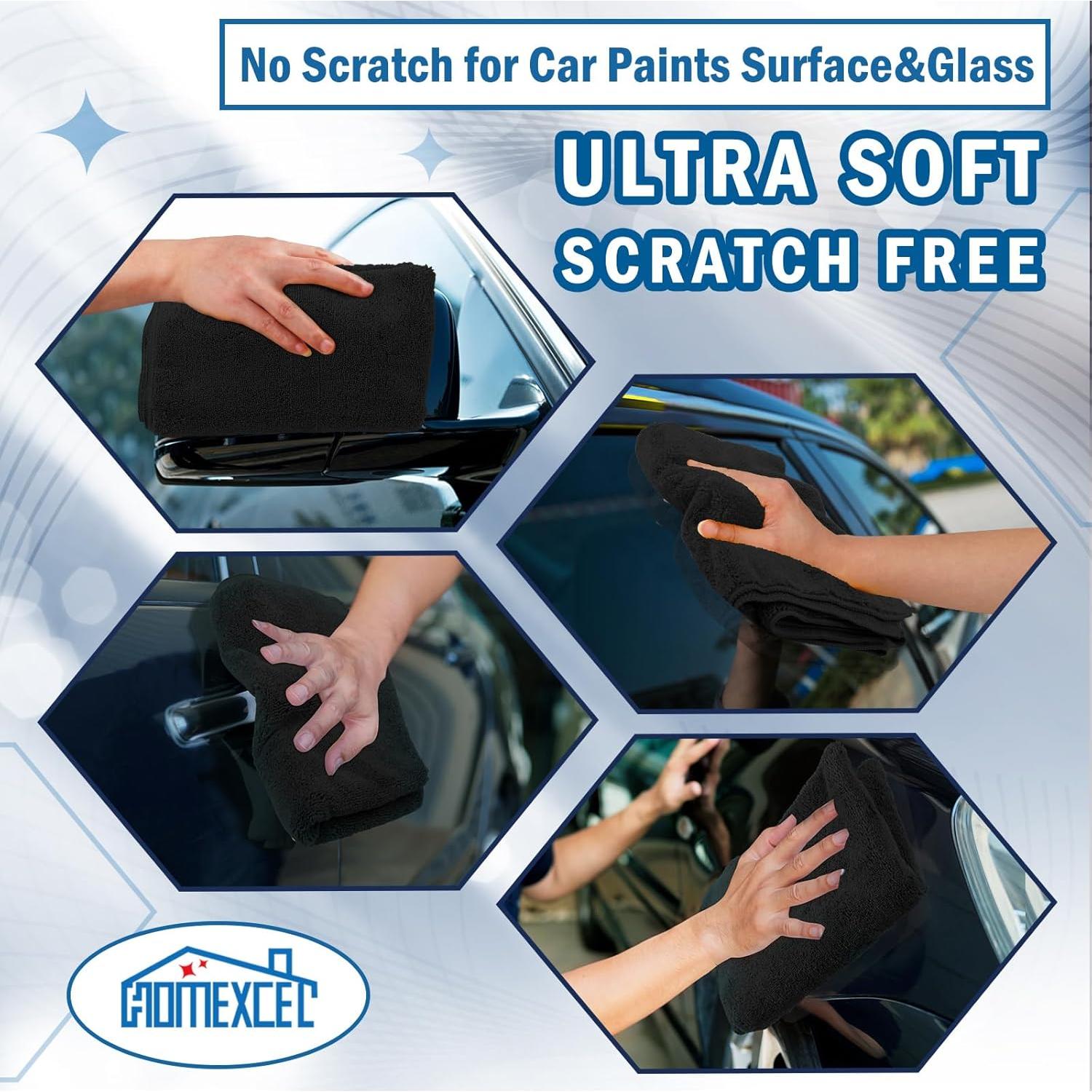 Toallas de Secado Microfibra HOMEXCEL 79x61cm 4 Unidades