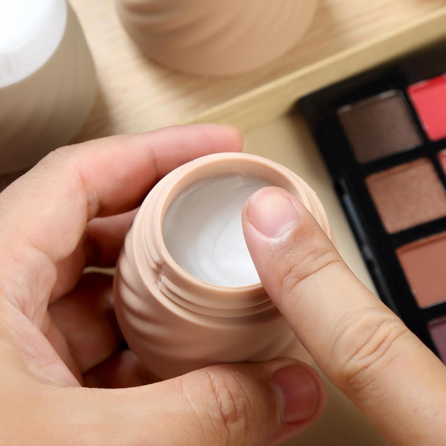 Contenedores de Viaje Gemice 4 Piezas Silicona A Prueba de Fugas