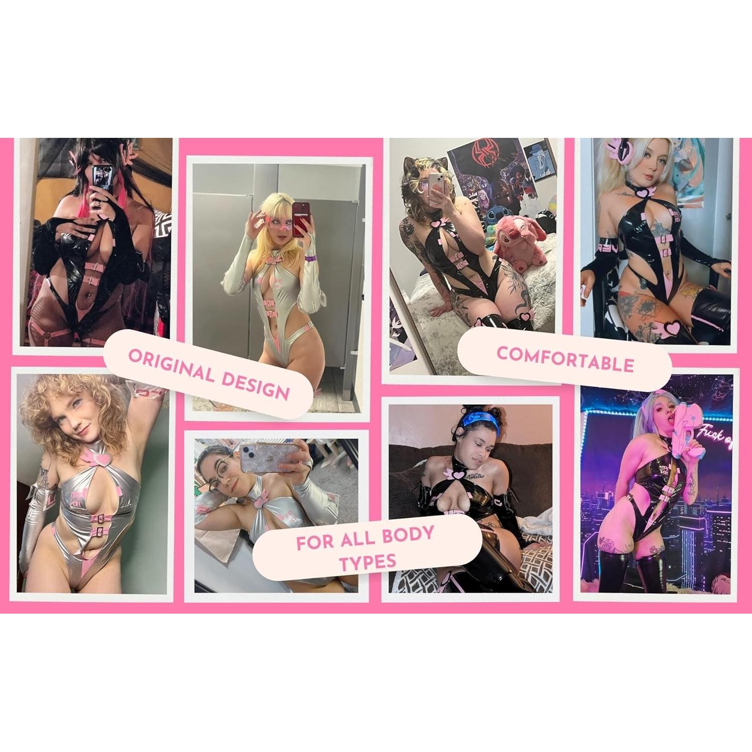 Lencería de Cosplay MOEFLAVOR A.I. LOVE 01 Mujeres L/XL