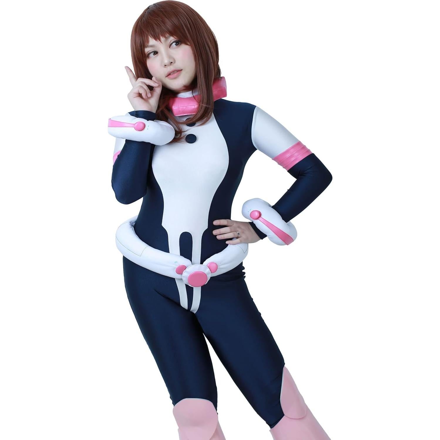 Traje de Cosplay de Héroe de Anime Mujer Grande - Mono Azul