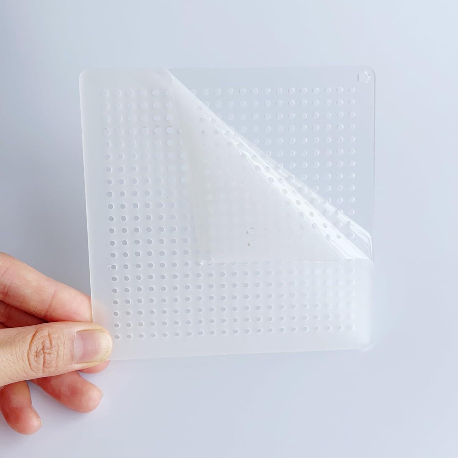 Plantilla Sashiko Phocaea 12x12 cm Cuadrado 0.5 cm Acolchado