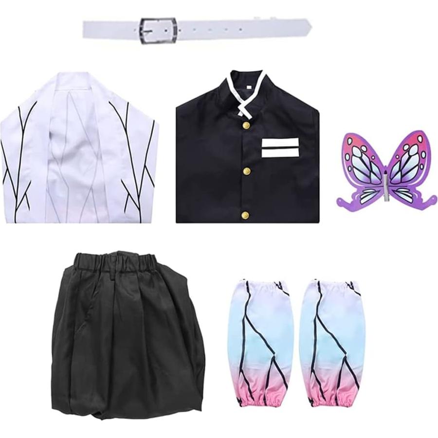 Disfraz Cosplay Kimono Shinobu Adultas con Peluca