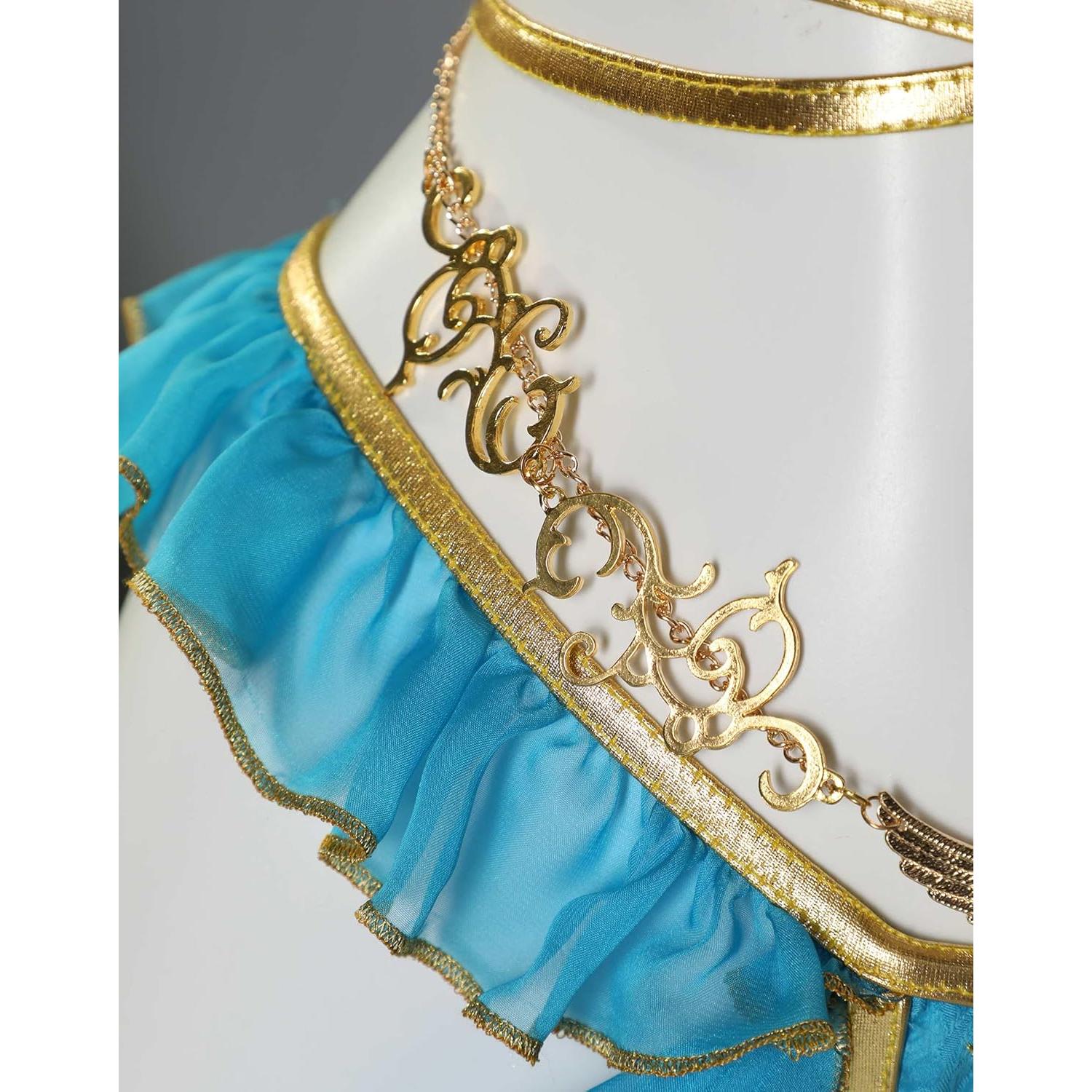 Conjunto de Lencería de Cosplay para Mujeres Azul - Top y Panty