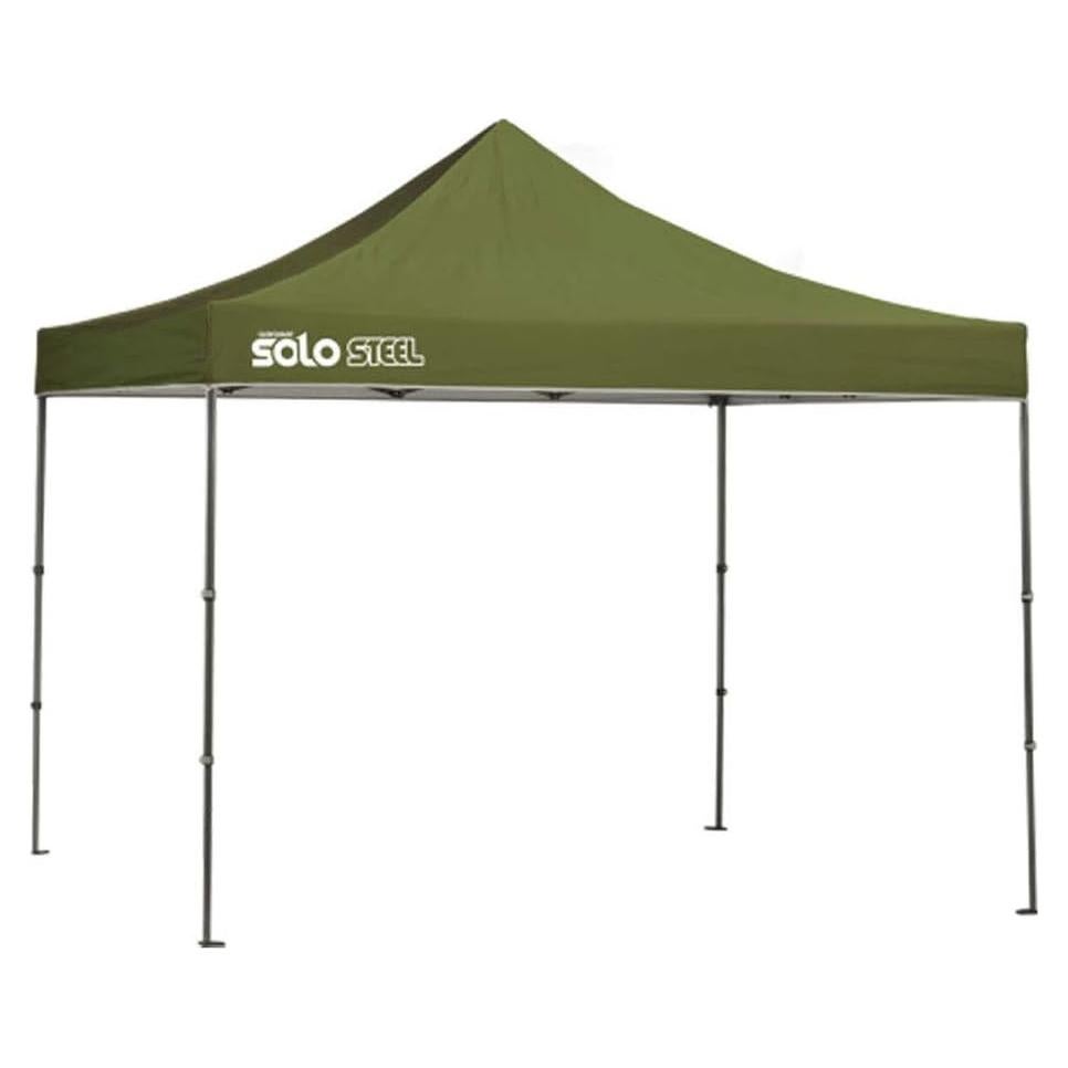 Toldo Quik Shade Solo 100 3.05x3.05m Oliva - Protección UV 99%