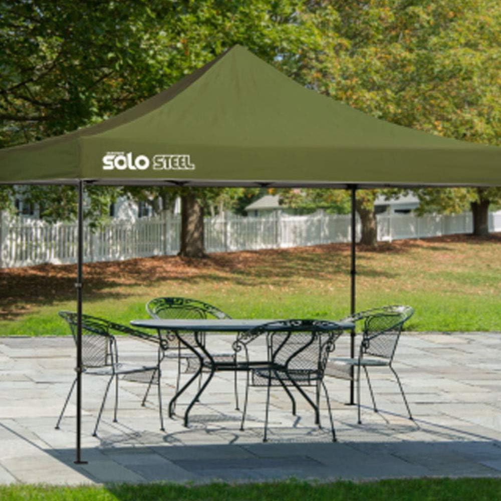 Toldo Quik Shade Solo 100 3.05x3.05m Oliva - Protección UV 99%
