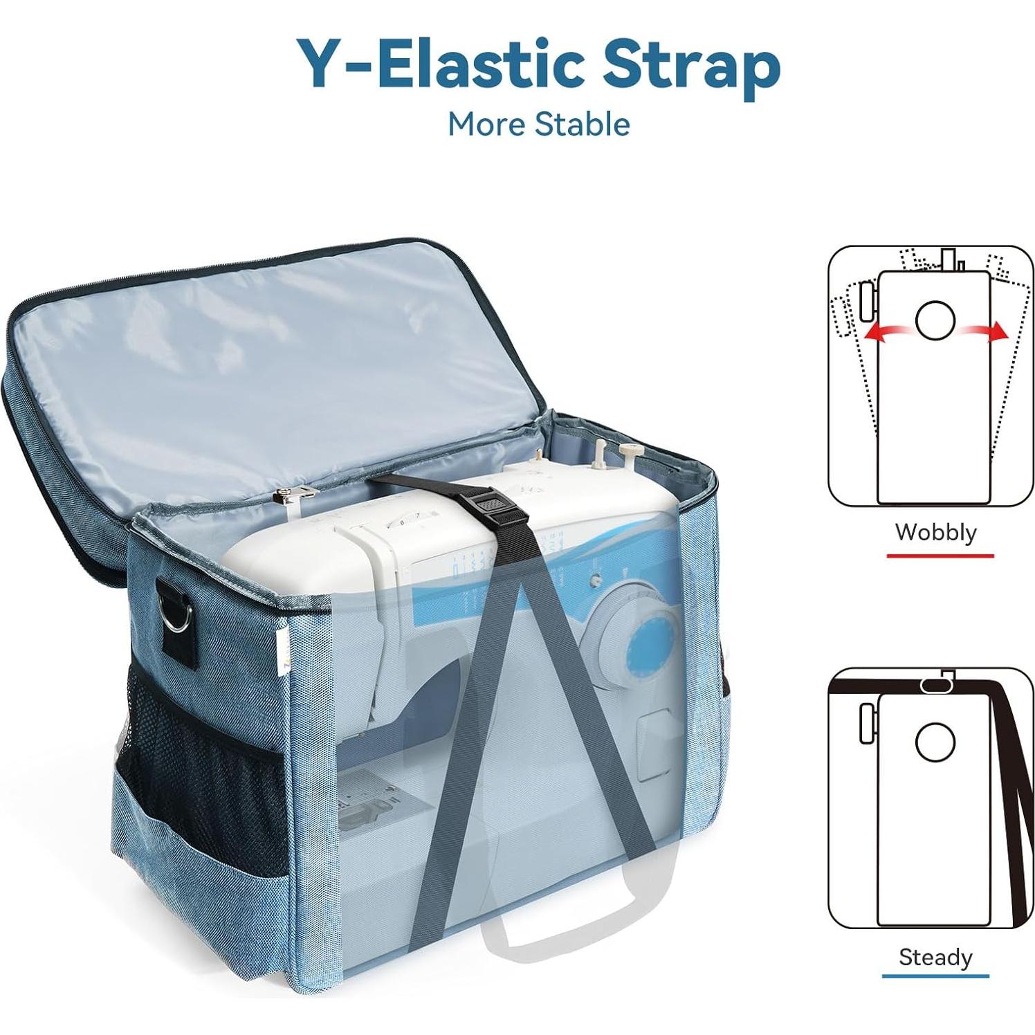 Funda Rodante para Máquina de Coser Lorzon 40x20x30 cm