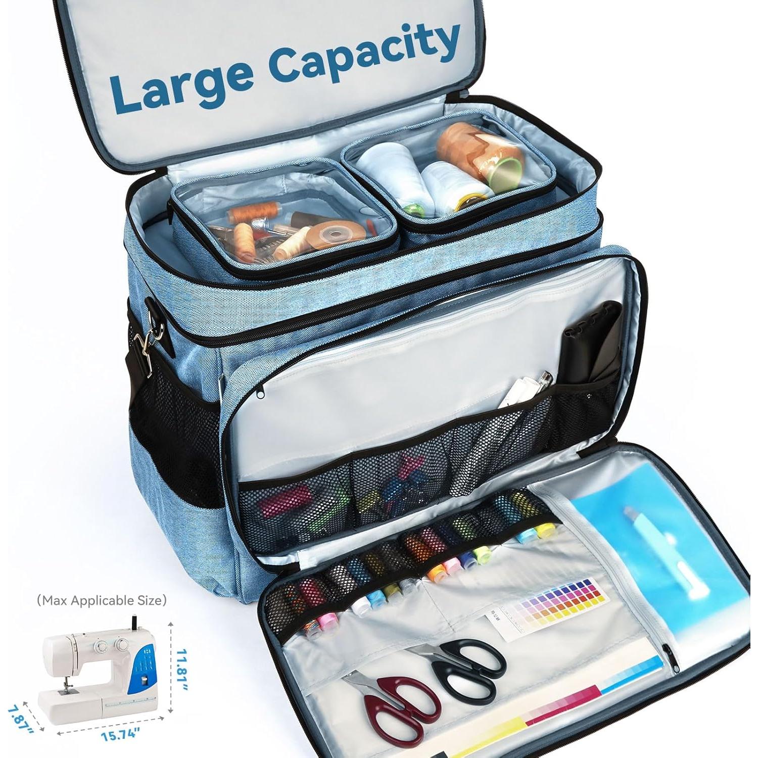 Funda Rodante para Máquina de Coser Lorzon 40x20x30 cm