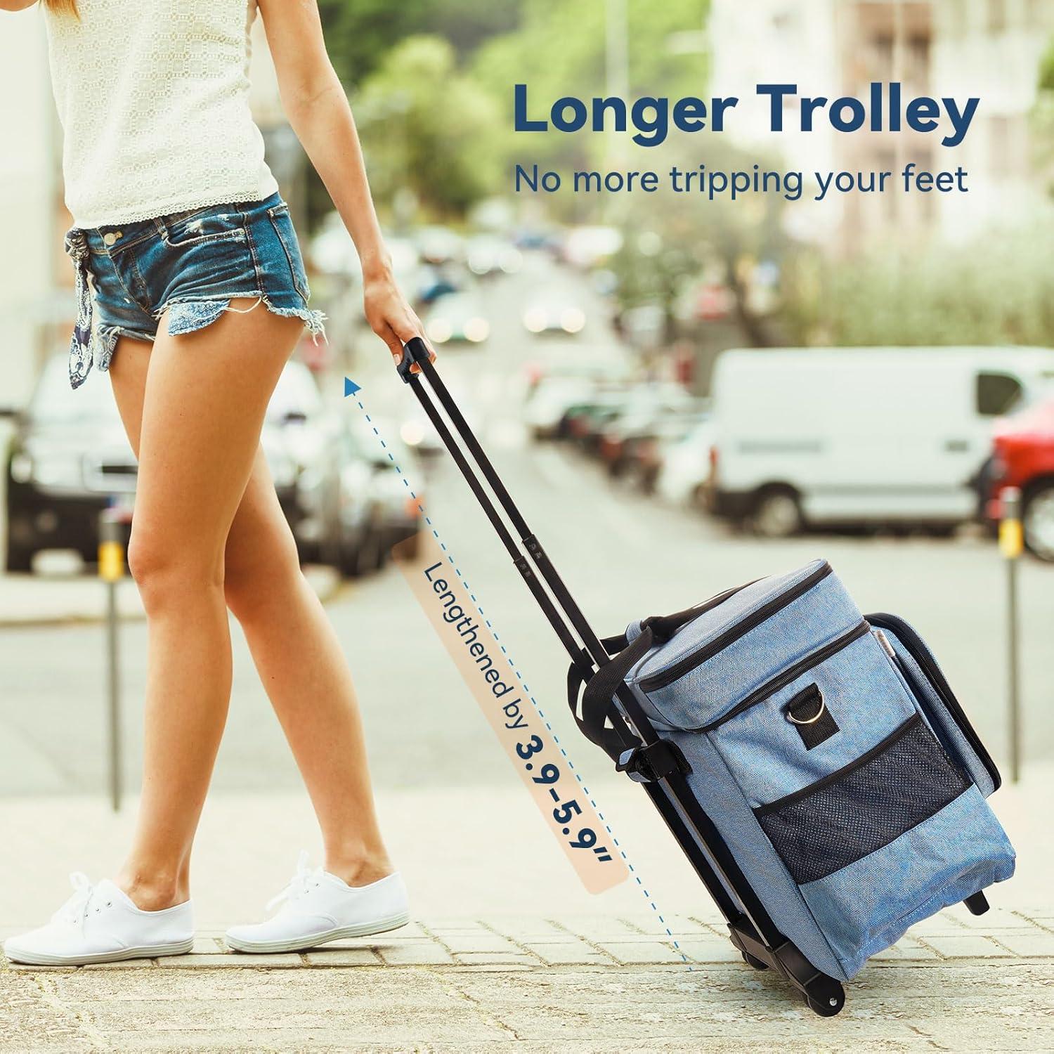 Funda Rodante para Máquina de Coser Lorzon 40x20x30 cm