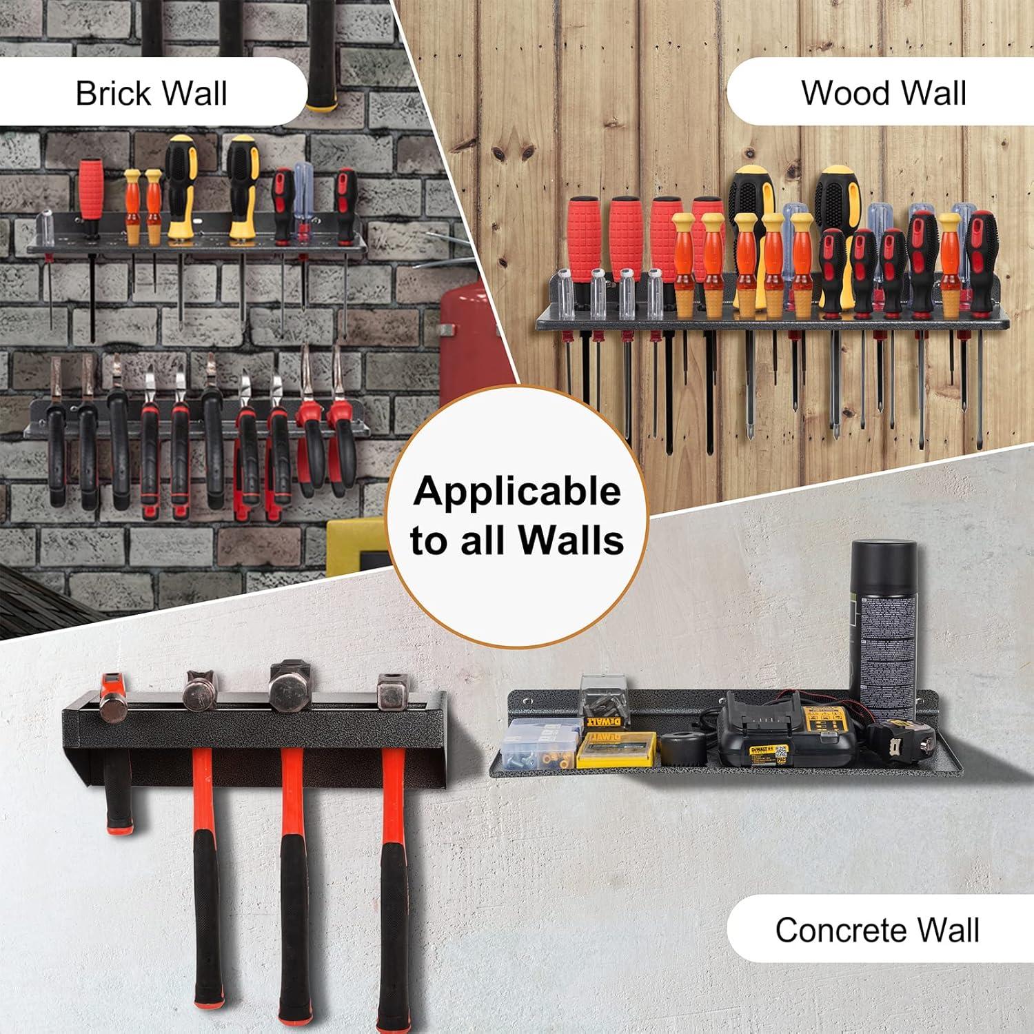 Organizador de Herramientas de Metal AHOWPD - 4 Estantes Montados