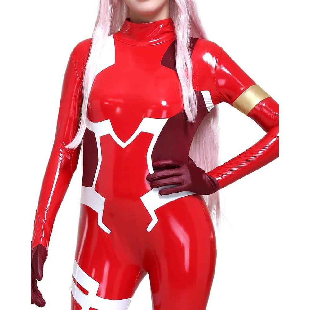 Traje de Cosplay para Mujeres Cosplay.fm Rojo PU Mediano