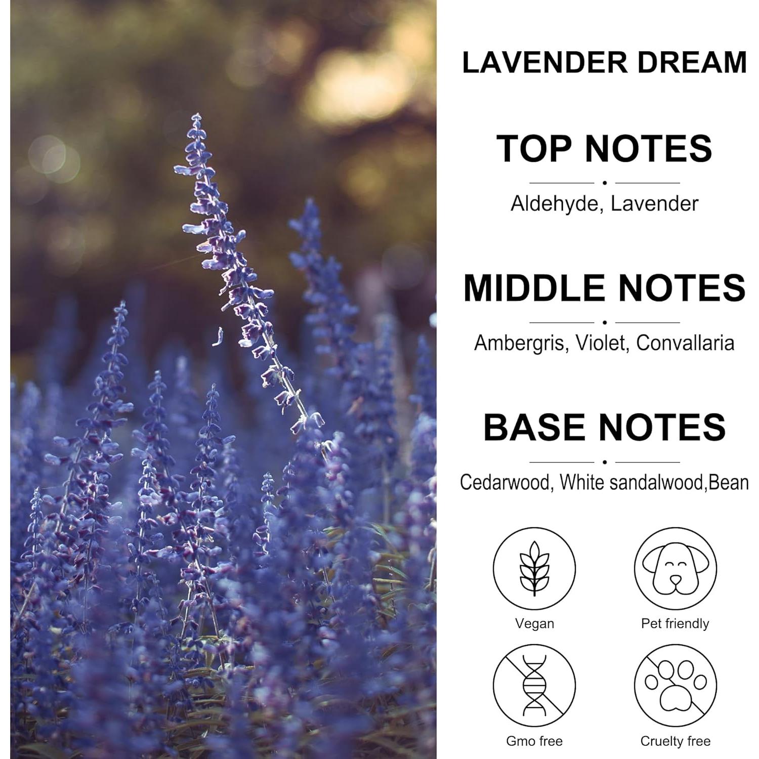 Ambientador de auto colgante EVAFESNS Sueño de Lavanda 81.9g