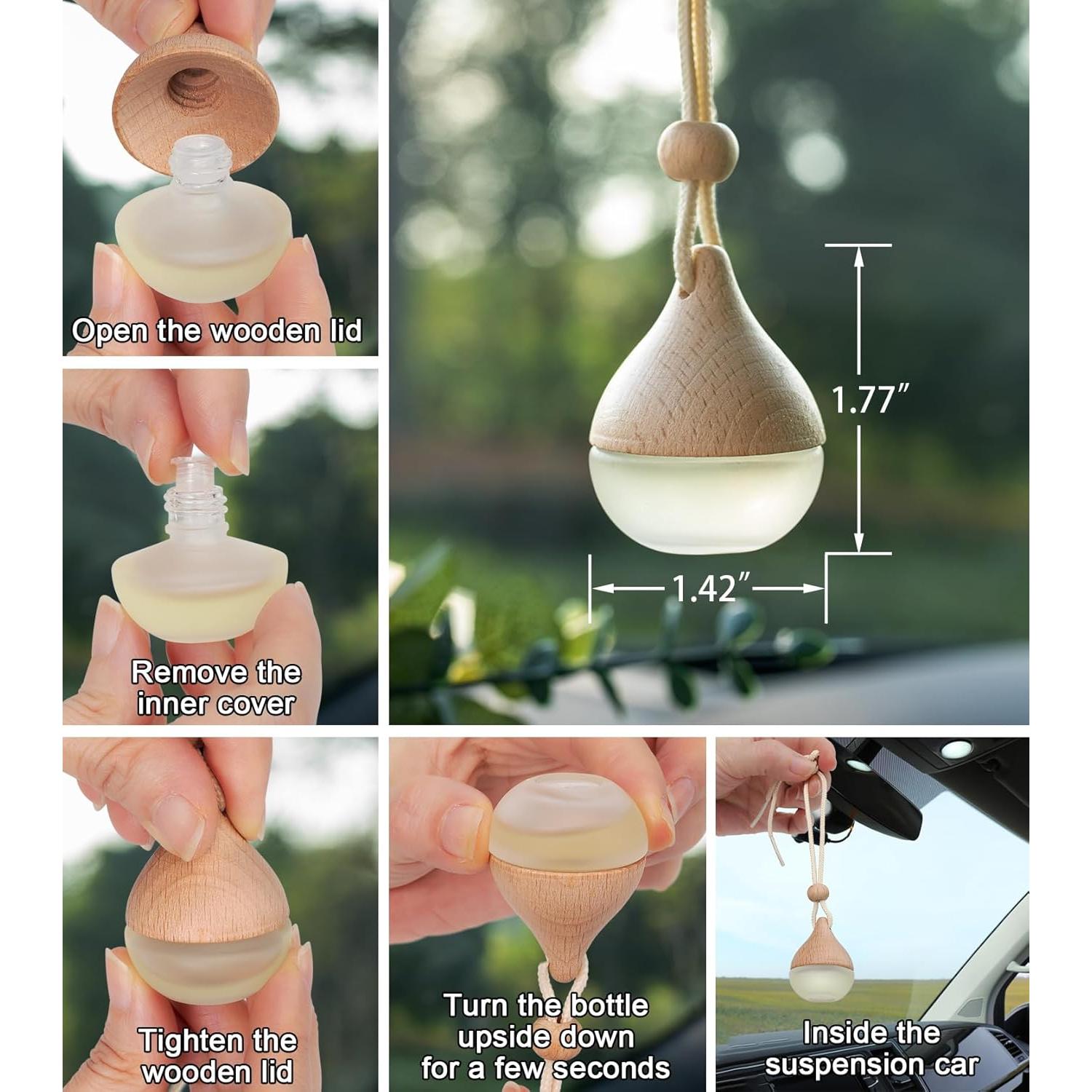 Ambientador de auto colgante EVAFESNS Sueño de Lavanda 81.9g