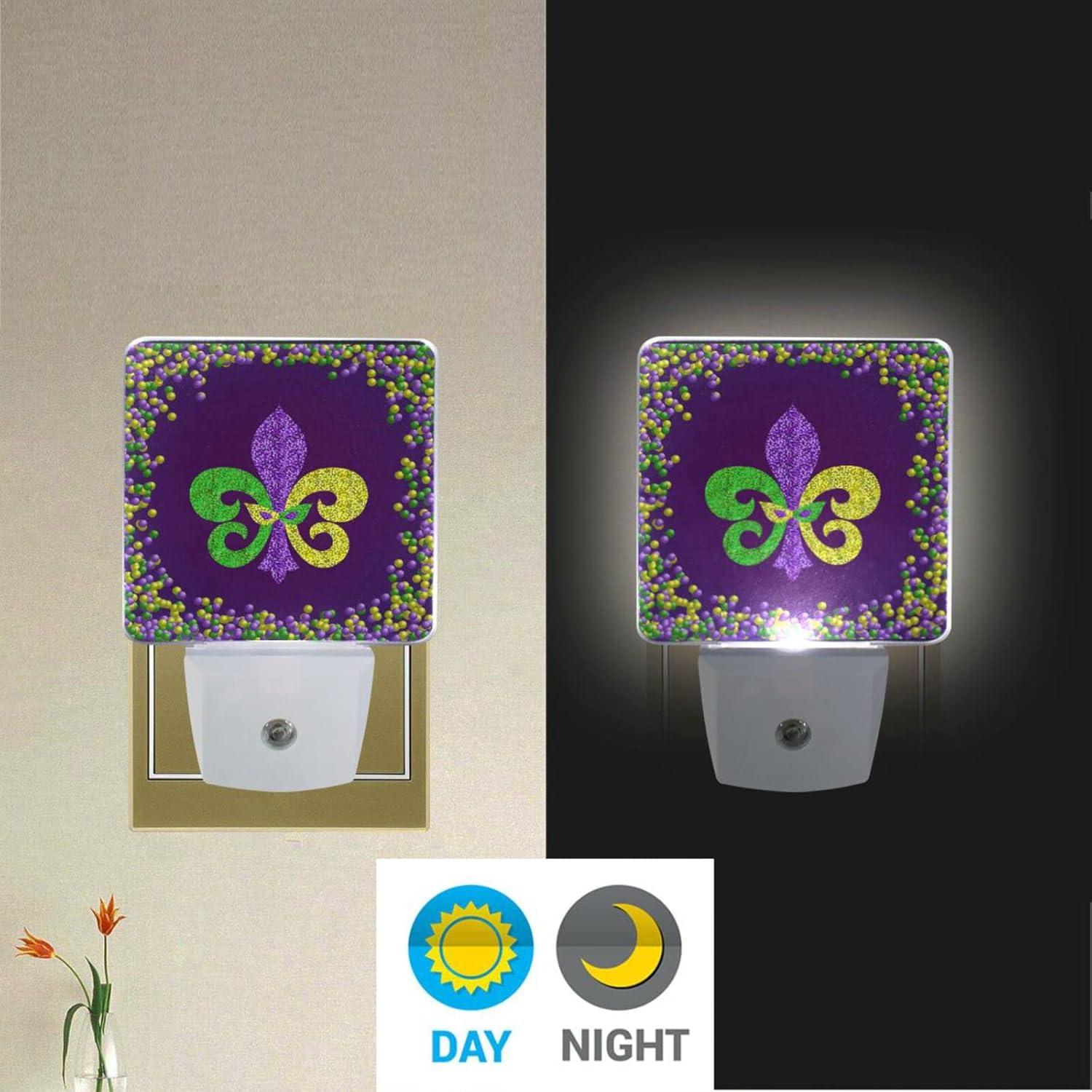 Juego de 2 luces nocturnas LED Vdsrup con sensor crepúsculo