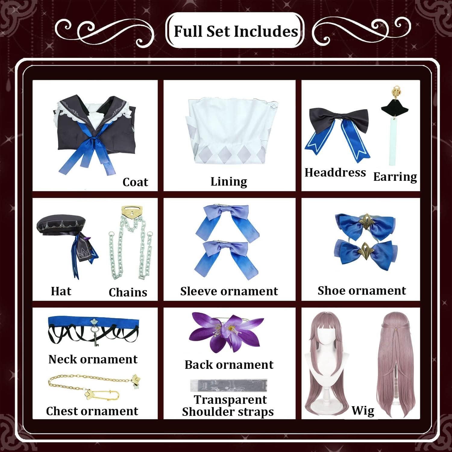 Disfraz Completo Honkai Star Rail Cosplay Life Adulto Unisex