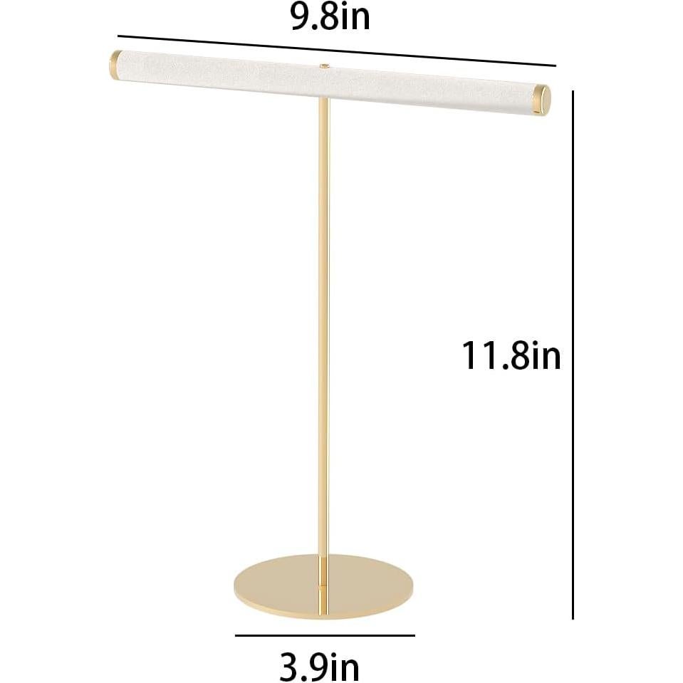 Soporte para Collares T-Bar Pangkeep Beige Organizador Joyería