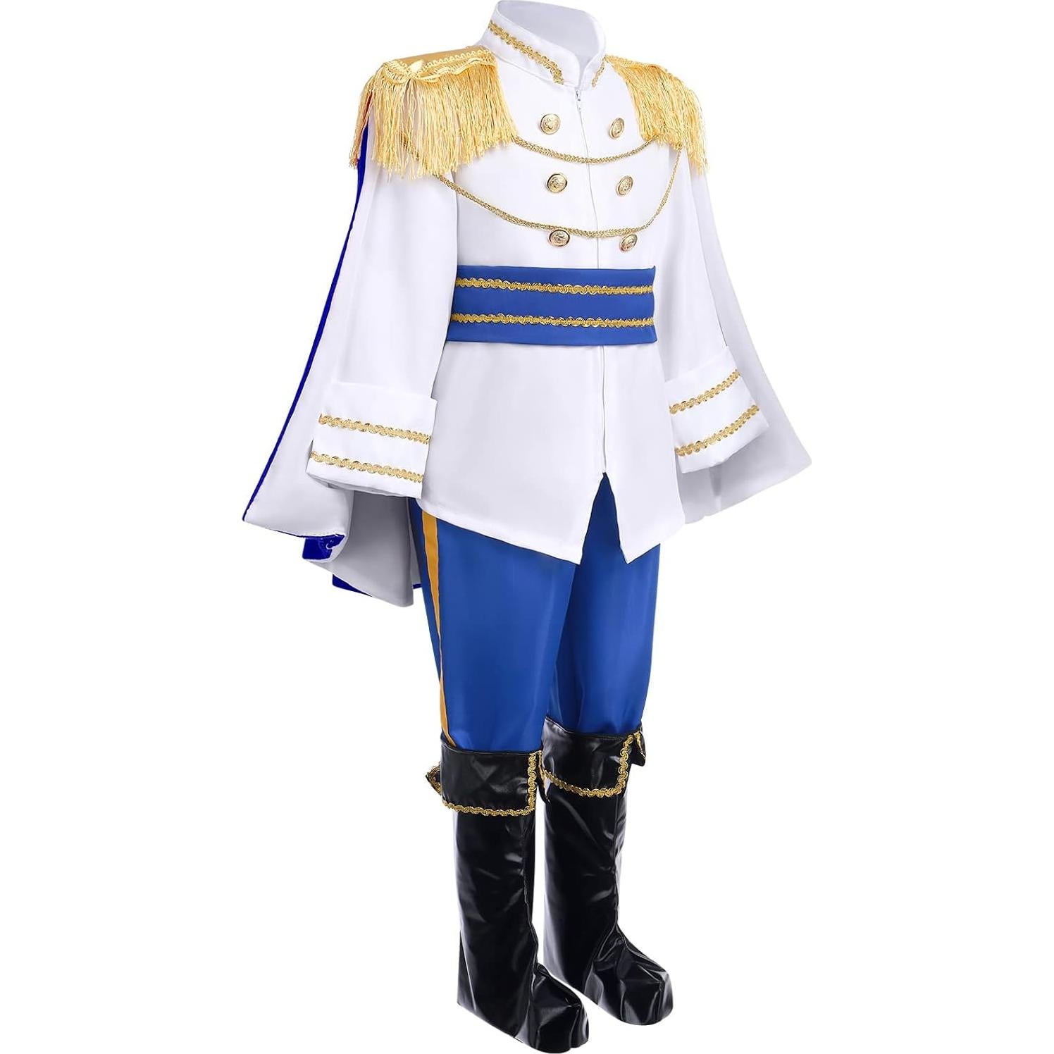 Disfraz de Príncipe Encantador para Niños 7-8 Años