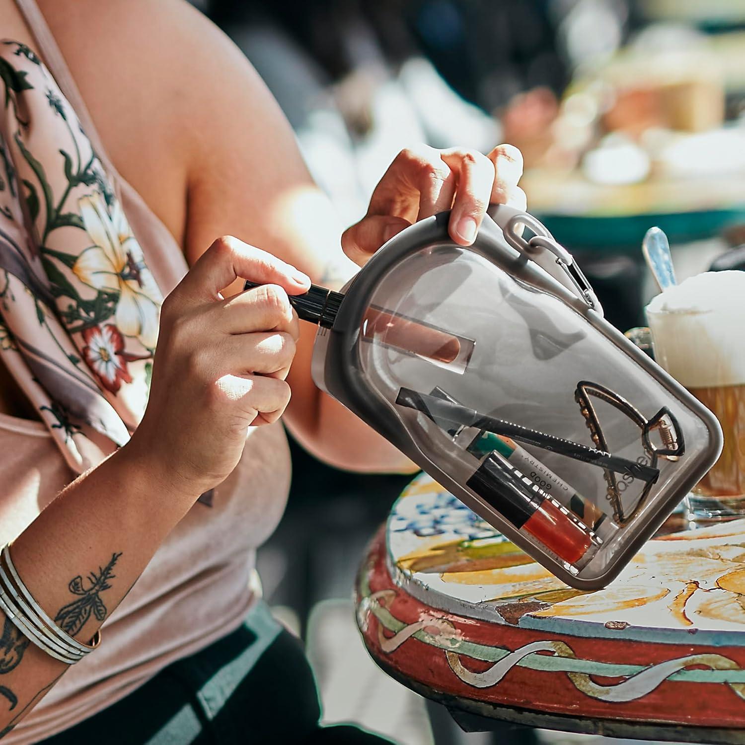 Bolsa de Almacenamiento Stasher 532 ml Silicona Negra Reutilizable