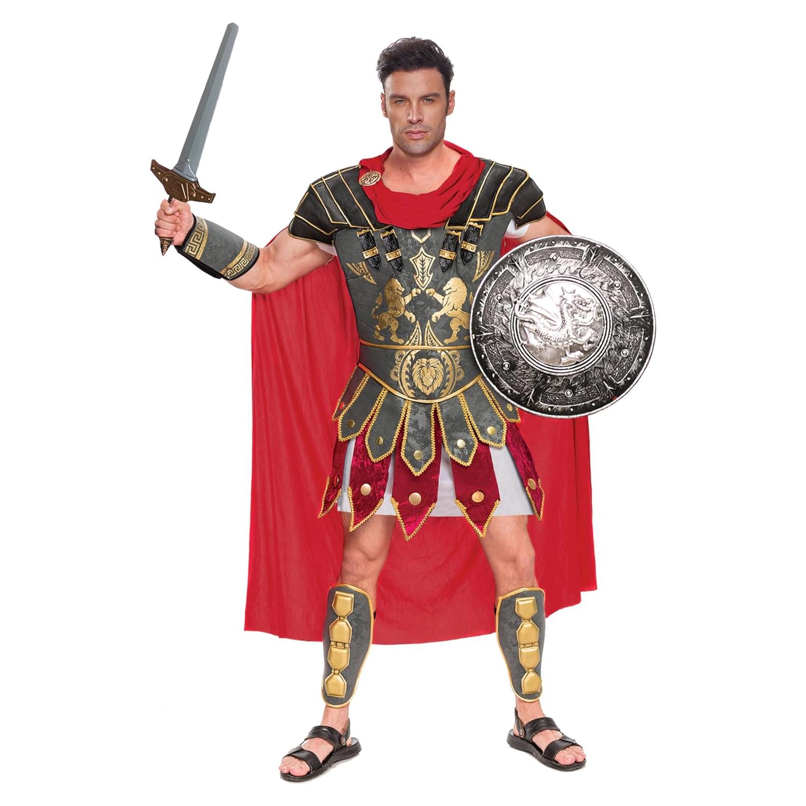 Disfraz de Gladiador Romano Spooktacular Creations Mediano